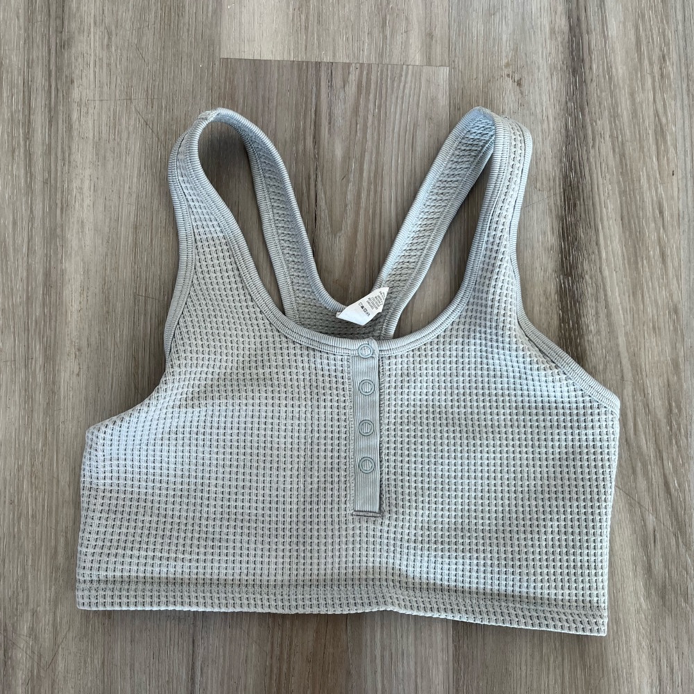 Offline by Aerie S Gray Sports Bra